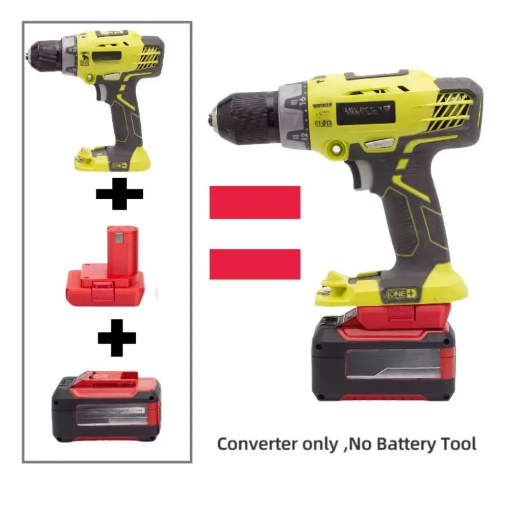 Einhell Ozito Power X-Change 18V Pil için Piller Dönüştürücü Adaptör - Ryobi Matkap Aracı (Yalnızca Adaptör)