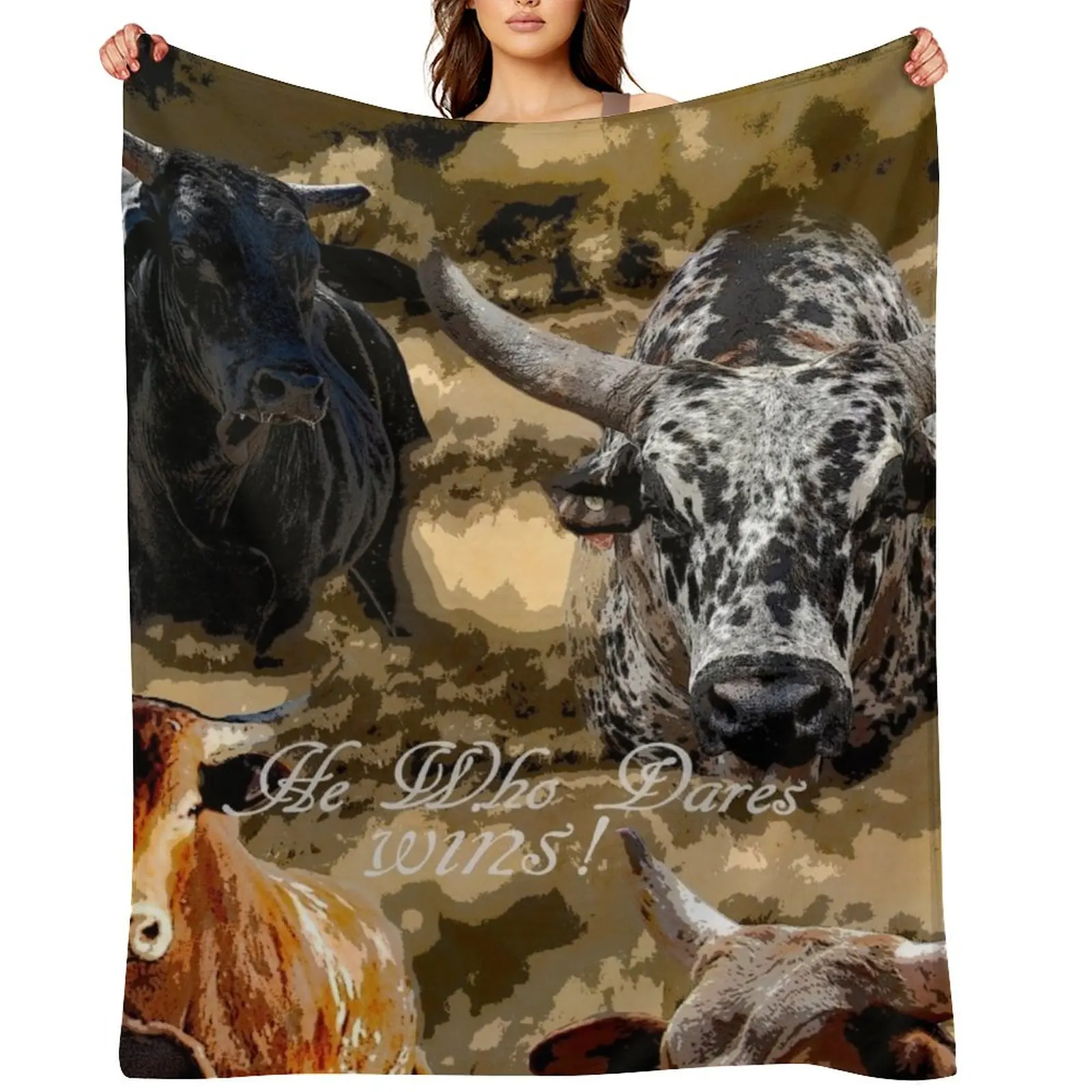 

RODEO BUCKING BULLS. RODEO QUOTES Throw Blanket Camping Baby blankets ands Multi-Purpose Blankets