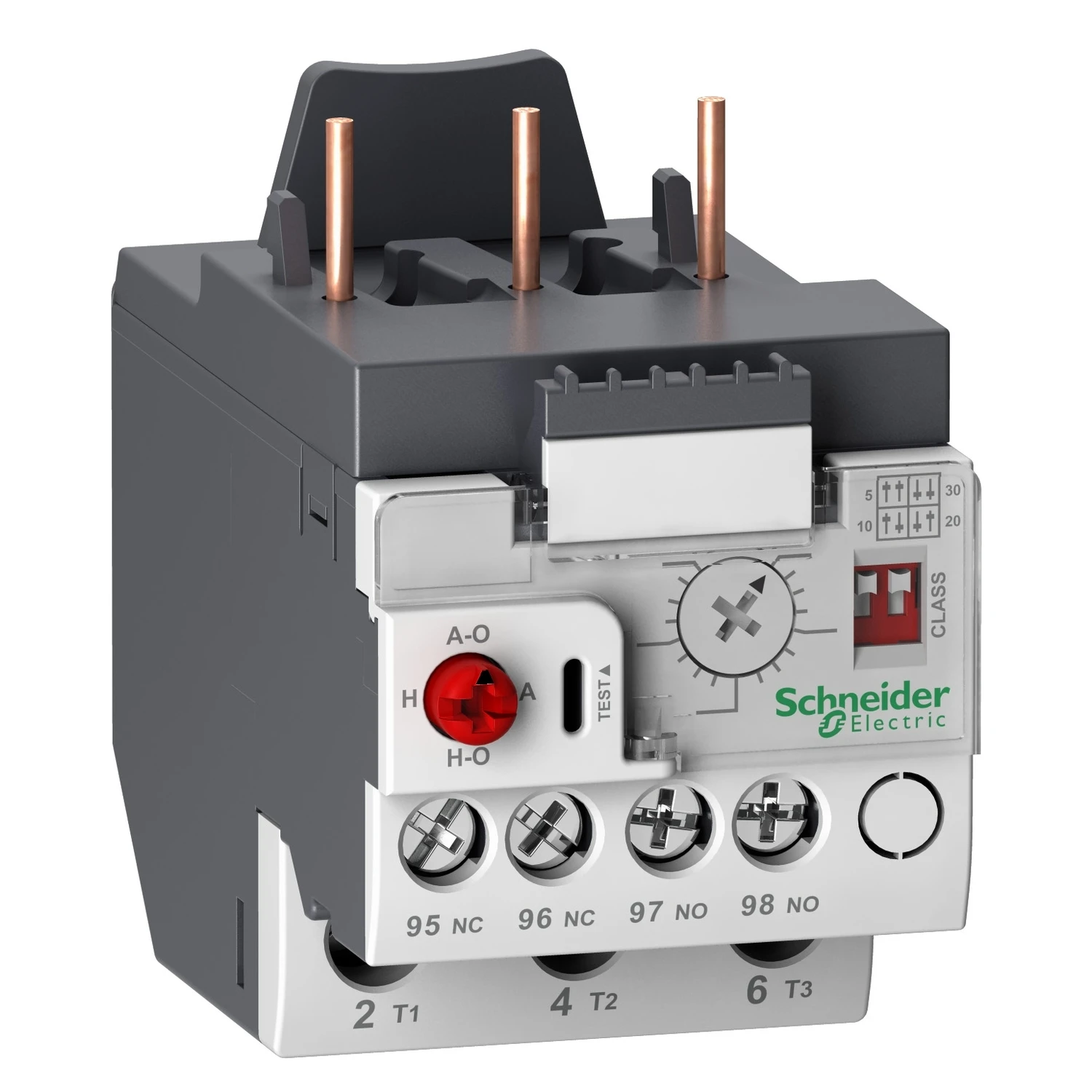 

LR9D08 Overload relay, TeSys LRD, motor protection, 1.6A to 8A, 3 phase, withstand 6kV impulse, 2kV surge, electronic thermal