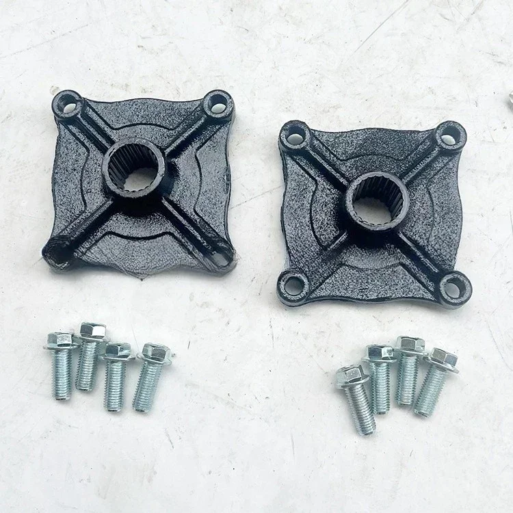 Kart DIY accessories rear axle four-wheel motorcycle modified 61-74 cm rear axle accessories sprocket rear axle four holes