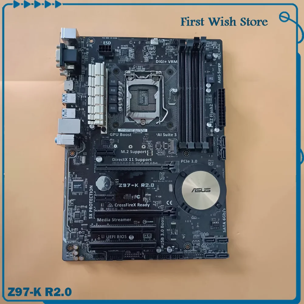 

Материнская плата LGA 1150 поддерживает процессор четвертого поколения Z97-C R2.0.