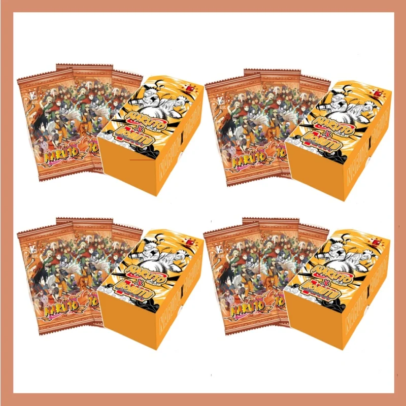 

Wholesale Little Dinosaur Naruto Collection Card Original Anime Figure Rare Collection Cards SSR Flash Card Children's Toy Gifts