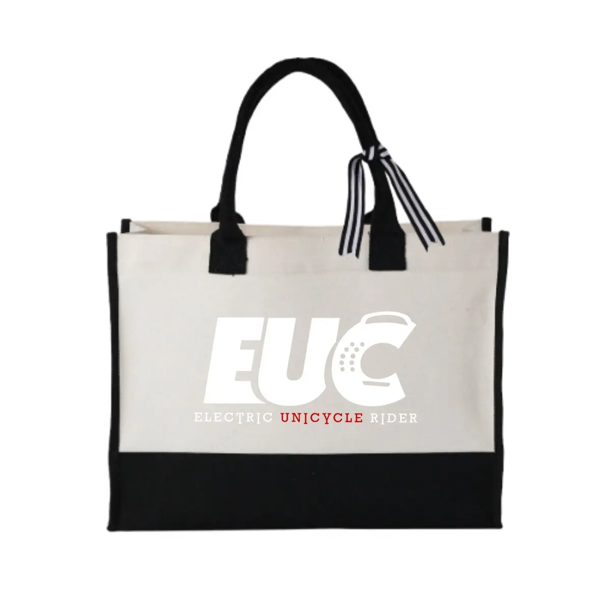 

EUC Rides Smooth Glide Trendy Patchwork Canvas Tote for Street Style Outings