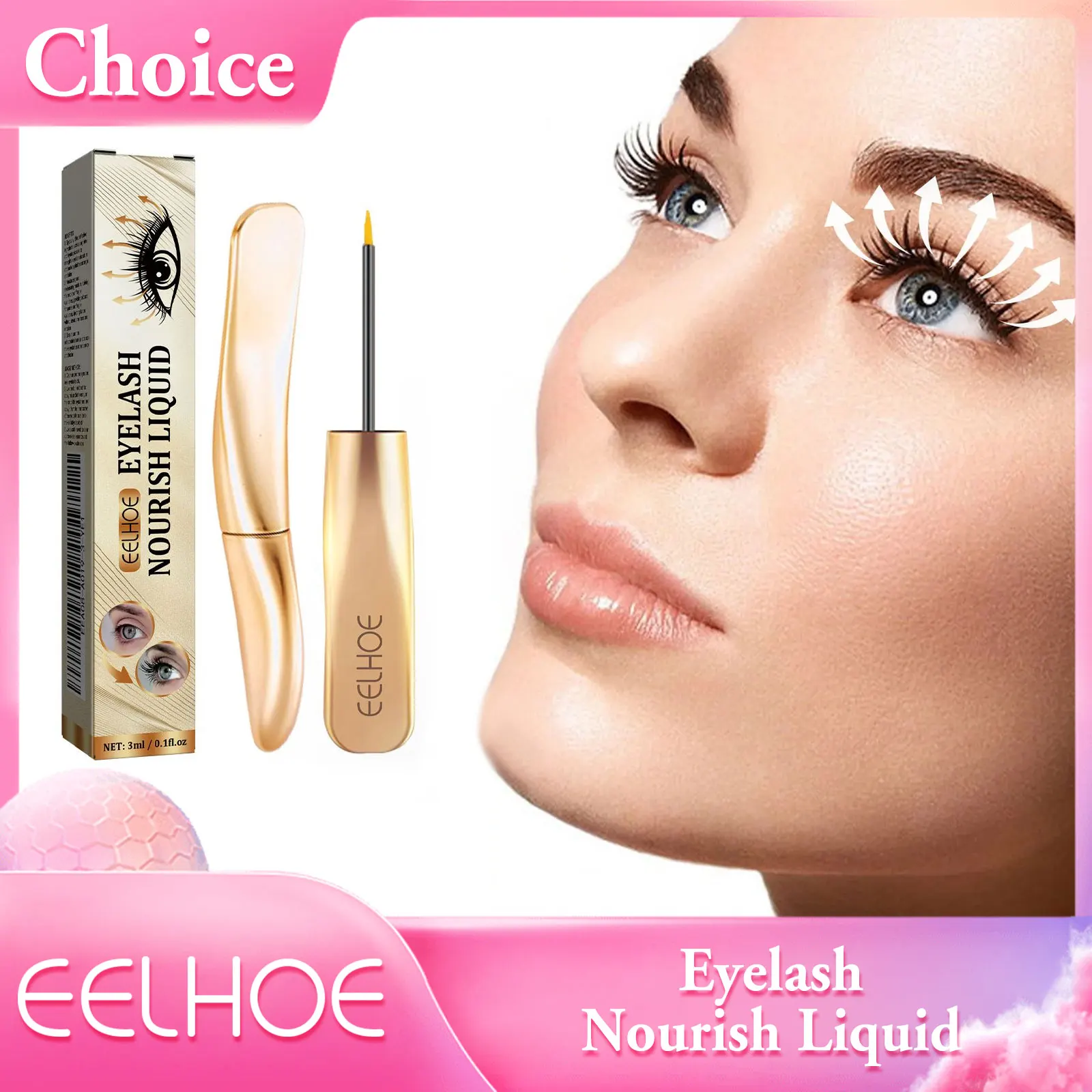 Eyelash Nutrition Liquid Longer Fuller หนาขนตาขนตา Fast Growing Eyebrow Enhancer เซรั่มผลิตภัณฑ์ Lash Lift Eye Care