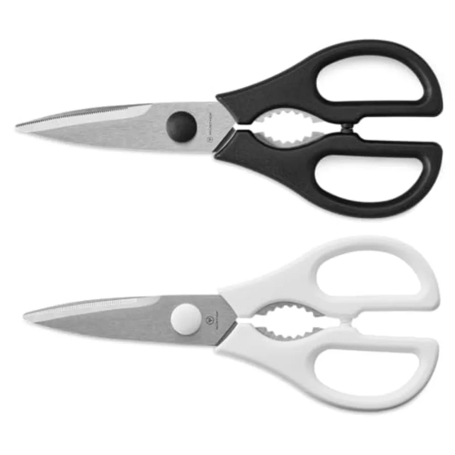 

Come Apart Kitchen Shears - 2pk Black and White