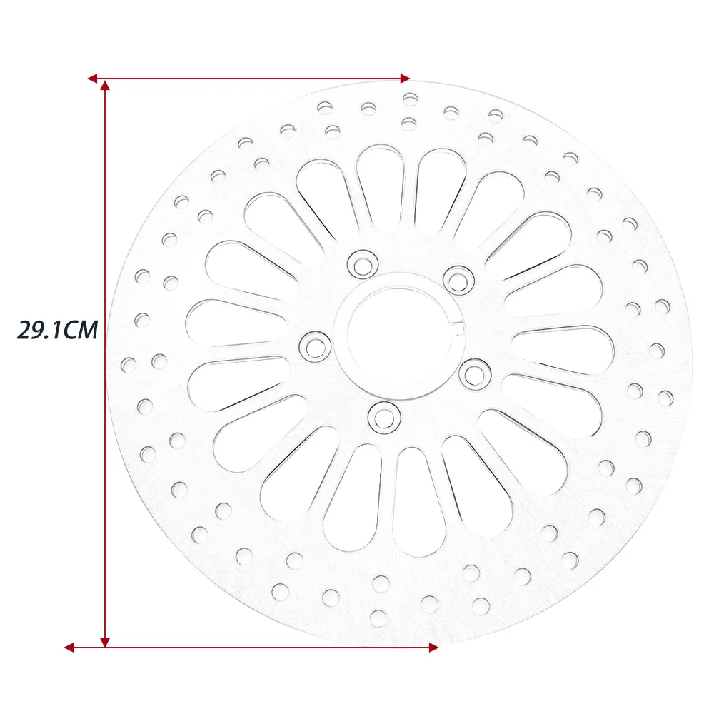 Stainless Steel Front Brake Disc Rotor For HARLEY TOURING SOFTAIL SPORTSTER DYNA 1984 2013