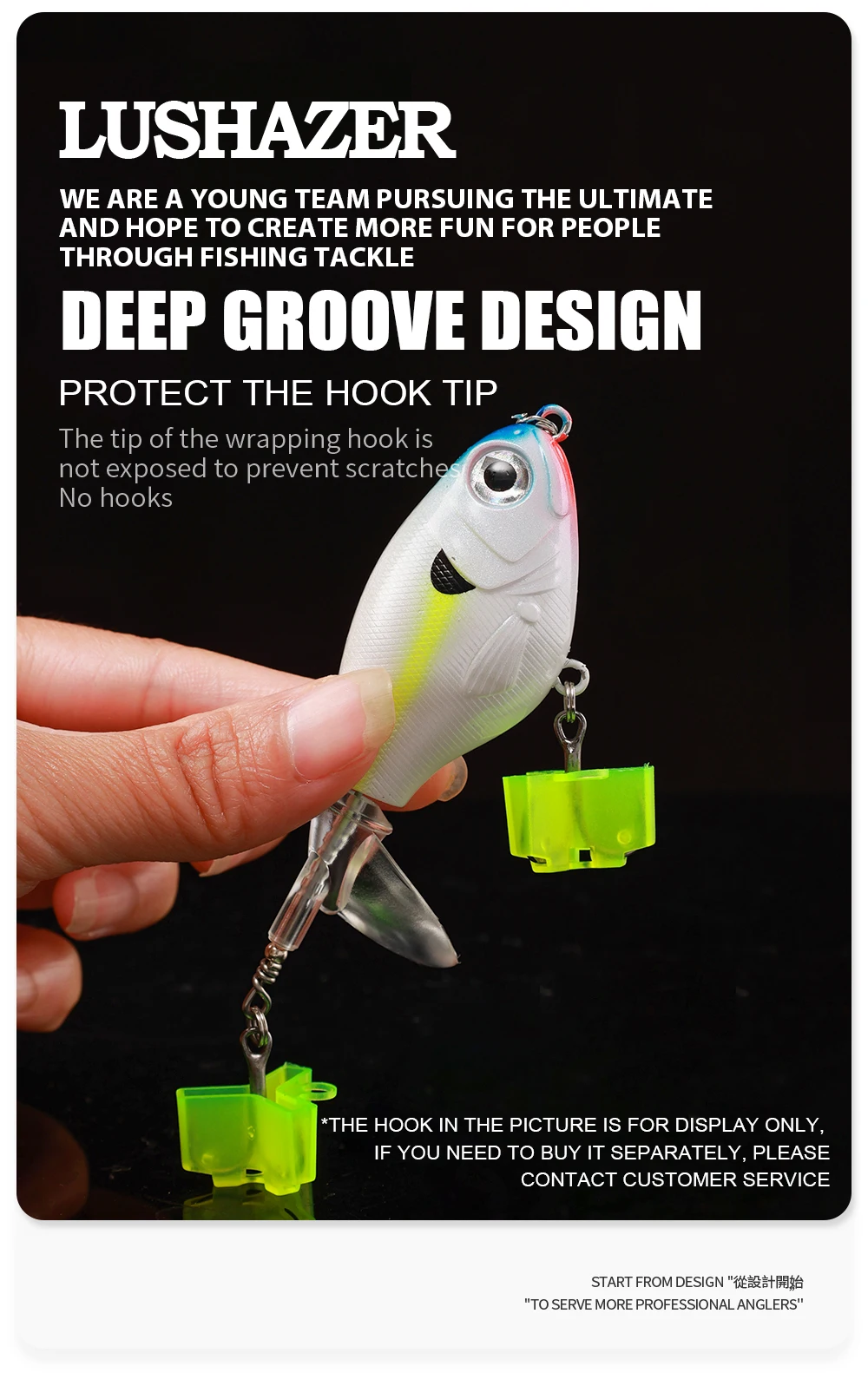 50Pcs/Lot Lightweight Accessories with Slots Sleeves Tool Durable Protector Caps Fishing Out Hook Cover Safety Treble Fish Gear