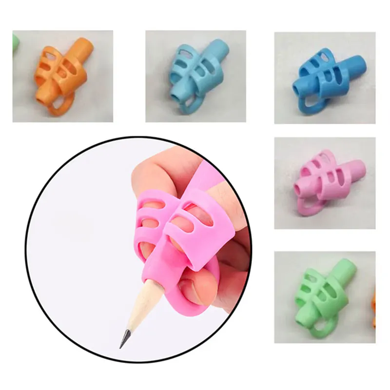 

10Pcs Pencil Grips for Kids Handwriting Pencil Holder for Toddlers/Preschool 2-4 Year learning to Write Writing aid Grip Tools