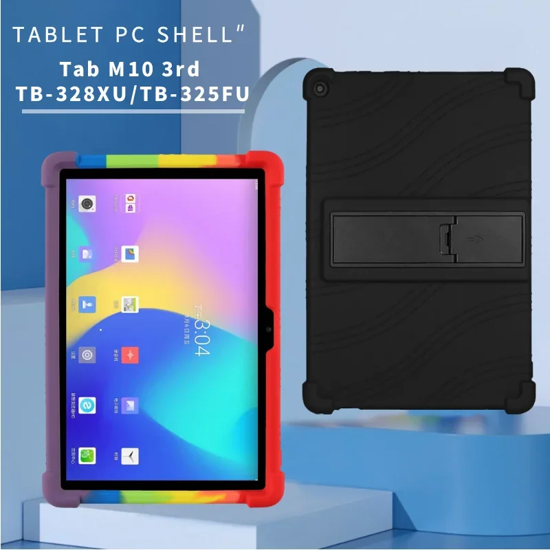 เคสสำหรับ Lenovo TAB M10 Gen 3 TB-328XU/TB-325FU แท็บเล็ตซิลิโคนกันกระแทกที่ปลอดภัย