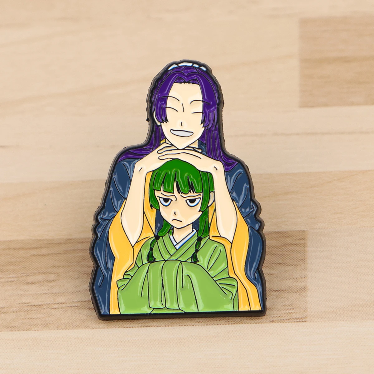 Cute Boy Girl Enamel Pins Anime Character Badge on Backpacks Manga Brooches For Jackets Clothing Bag Decoration Collection Gifts view 5