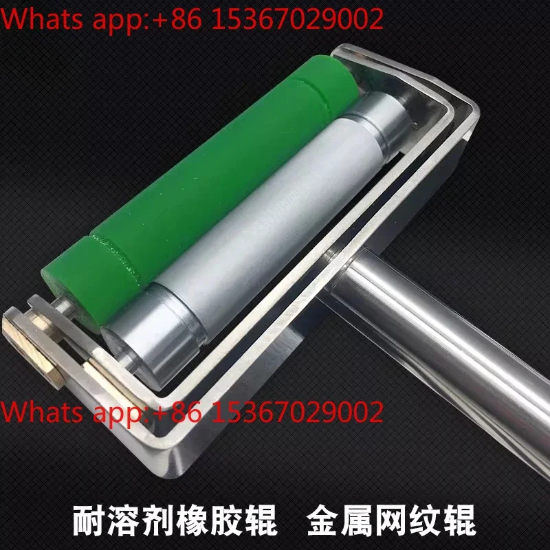 ZS manual color wheel, spring ink printing proofer, color development roller coater