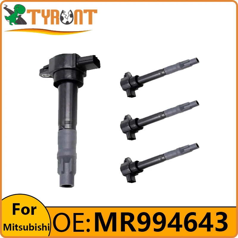 TYRNT Brand Ignition Coil MR994642 MR994643 FK0278 For Mitsubishi 4G69 Eclipse Galant Lancer Grandis Outlander Replacement Parts