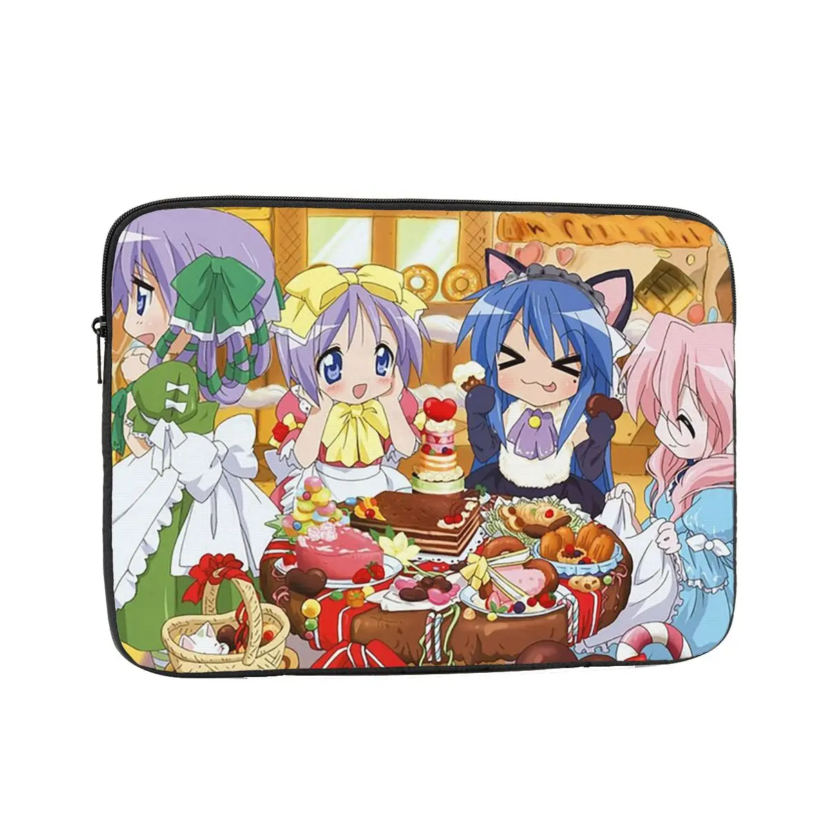 

Lucky Star Аниме Lucky Star Аниме Чехол для ноутбука Сумка 10, 12, 13, 15, 17 дюймов Сумка для ноутбука Рукав для планшета Противоударный чехол Сумка