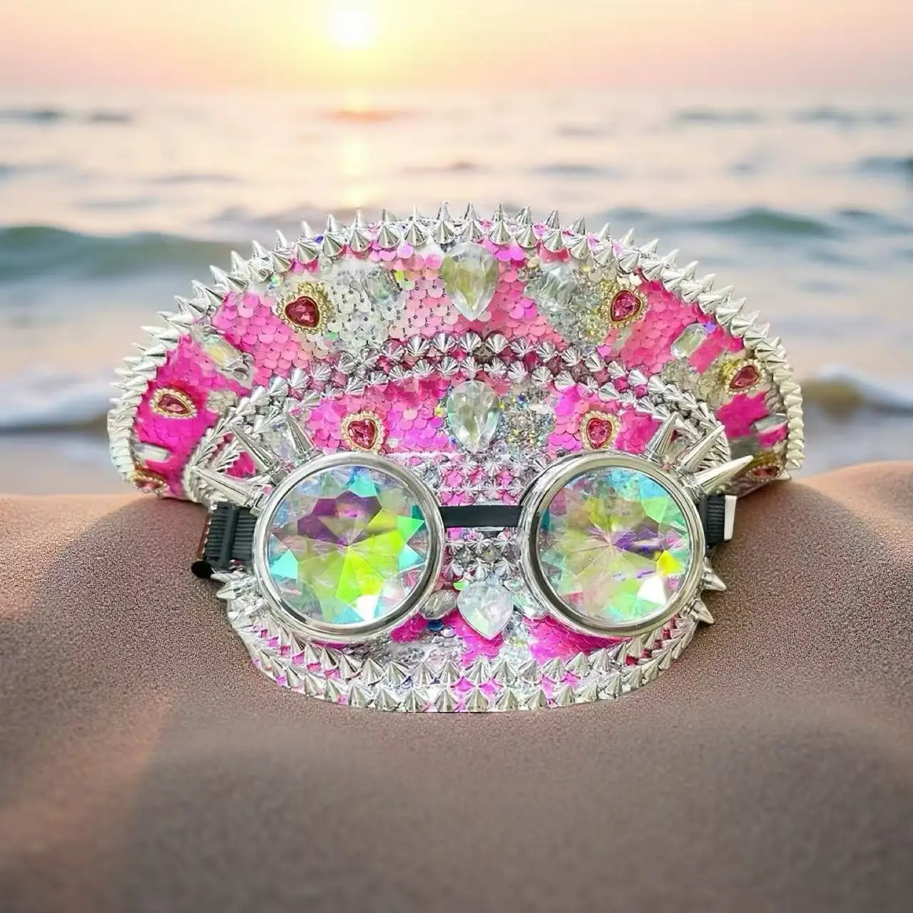 

Шляпа капитана в стиле стимпанк со стразами для карнавала, Марди Гра, винтажные военные аксессуары и головной убор для мужчин и женщин