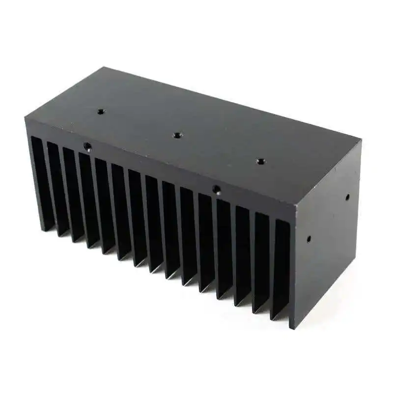 UNISIAN 1PC Aluminum Heatsink  IC Heat Sink Electronic Chip Radiator Cooling cooler For TDA7293 LM1875 Other Chips 120*50*50mm