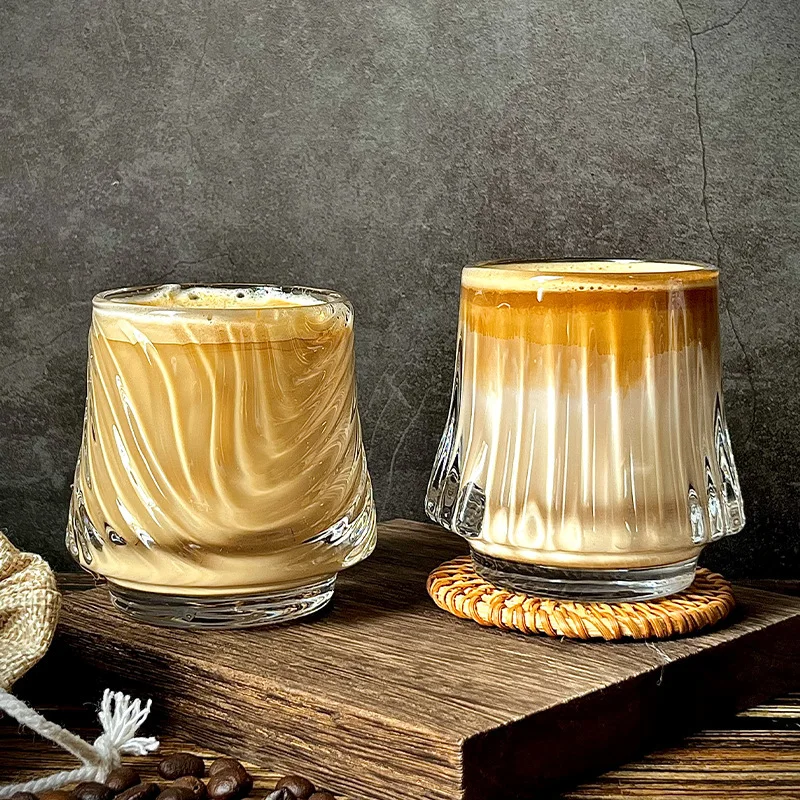 Hitzebeständige Vertikale Glas Kaffeetasse Transparent Whisky Bier Glas Kreative Haushalt Drink Party Glas Liefert