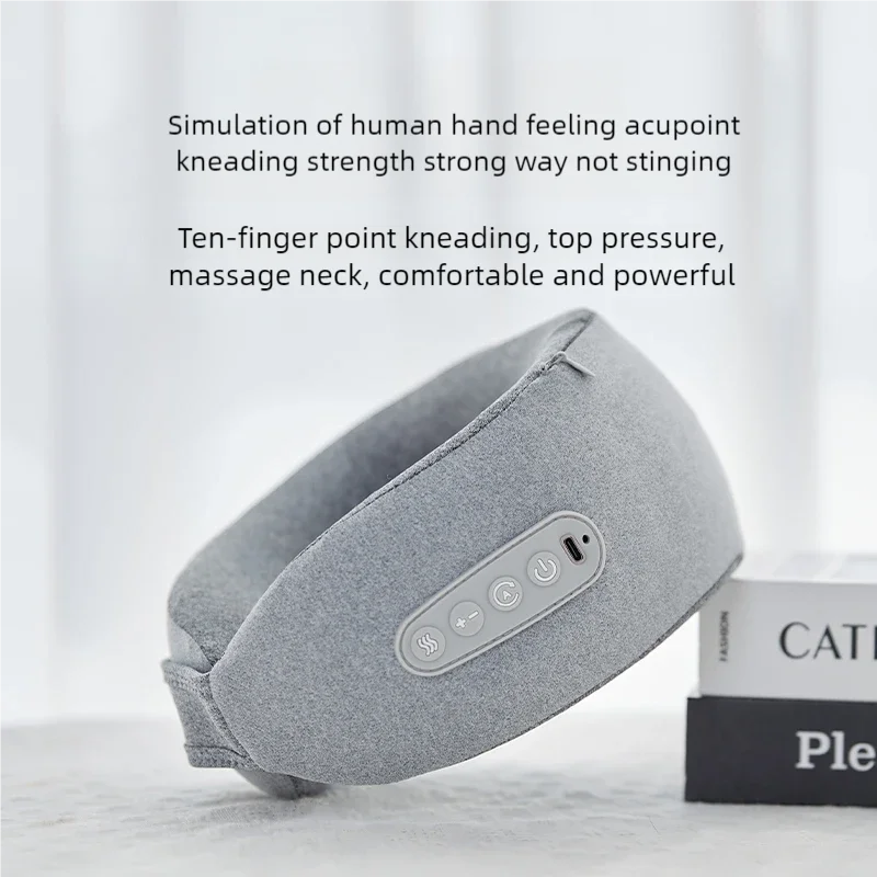 

Портативный U-образный массажер для шеи, электрический вибрационный массаж шеи и плеч, работа одной кнопкой, подходит для путешествий и работы