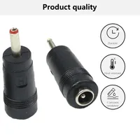 DC Power Male To Female Adapter Connector 3.5x1.35MM 4.0x1.7MM 4.8x1.7MM 6.0x3.0MM 5.5x2.5MM 5.5x1.7MM Laptop Adapter Connector