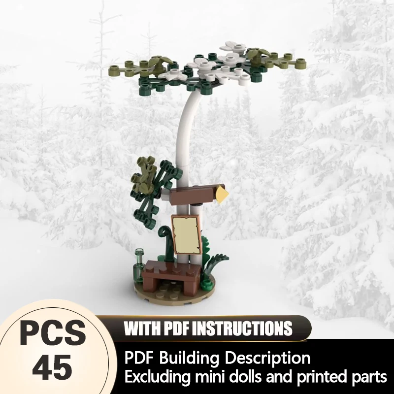 

Creators Plant Series Model MOC Building Bricks Small Tree Modular Technology Gifts Holiday Assemble Children Toys Suit