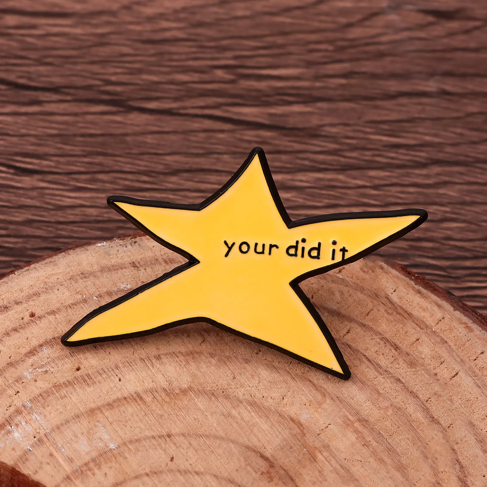 Your Did It Meme Star الأوروبية الأمريكية موضة المينا دبوس مضحك شارة معدنية بروش للنساء الرجال التلبيب حقيبة مجوهرات اكسسوارات