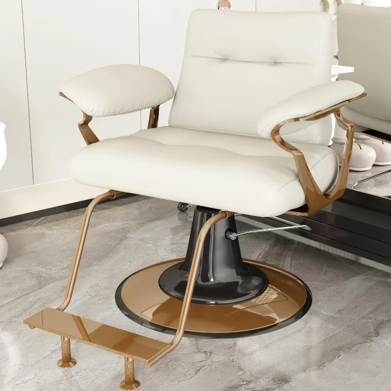 

Organizer Ergonomic Barber Chair Modern Barbershop Armchair Elegant Barber Chair Comfortable Design Friseur Stuhle Furniture