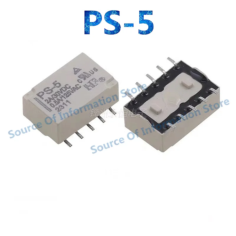 10 buah, Ford Signal Relay PS-5, 12, 24VDC, 10PIN SMD