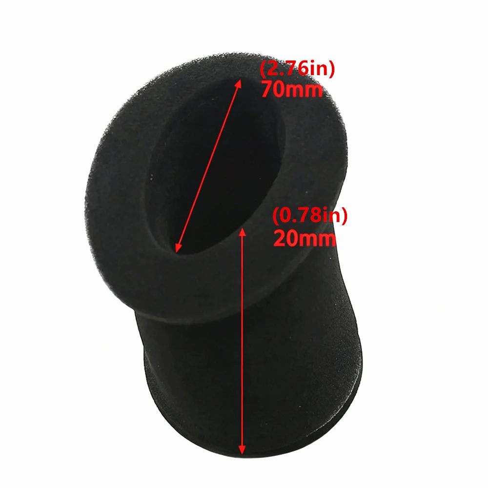 Motorcycle Air Filter Foam Sponge Cleaner For Suzuki GN250 TU250 GN125 TU125 GS125 EN125