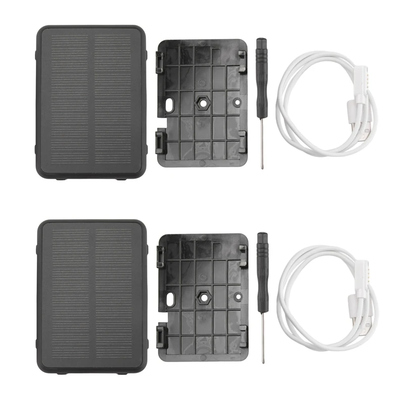 

2X RF-V34 Waterproof Solar GPS Tracker 9000Mah Power Sheep Cow Cattle GSM Wifi Tracking Voice SOS Alarm Free Platform