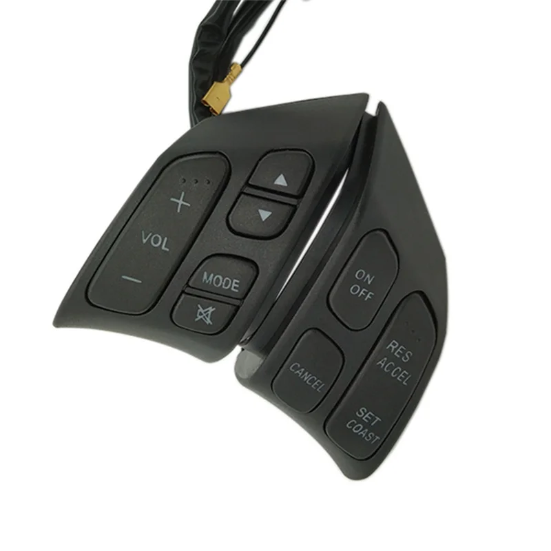 

BS3E-66-4M0 Автомобильный руль, кнопка регулировки громкости и круиз-контроля, мультимедийный переключатель для Mazda 3 2006-2009, аудио MID-переключатель-T61C