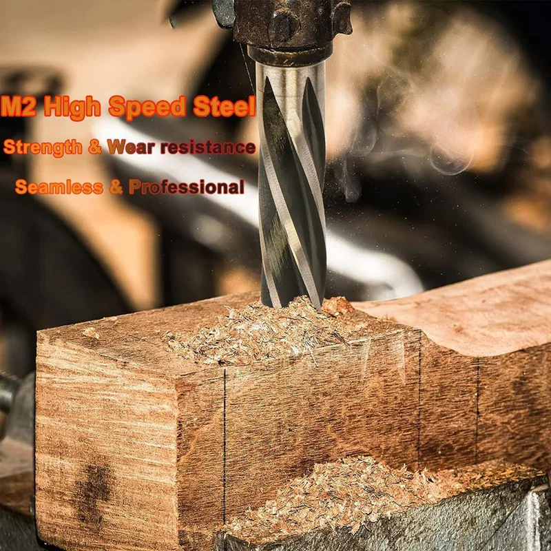 1 นิ้วโลหะ Reamer,M2 HSS Tapered Reamer สําหรับเหล็ก,โลหะผสม,ไม้,พลาสติกการจัดตําแหน่ง, 1/2 นิ้ว Non-SLIP Handle