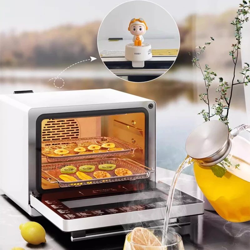 Desktop All-in-one Machine Smart Electric Oven Household Steaming and Baking Air Fryer Forno Pizza Home Appliance Horno