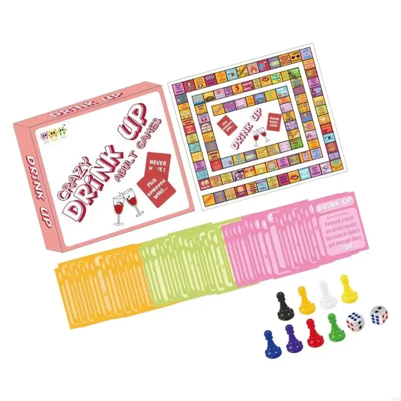 

Y88D Romance Couple Board Game for Adult Enhancing Communication and Bonding During Date Night with Multiple Game Mode