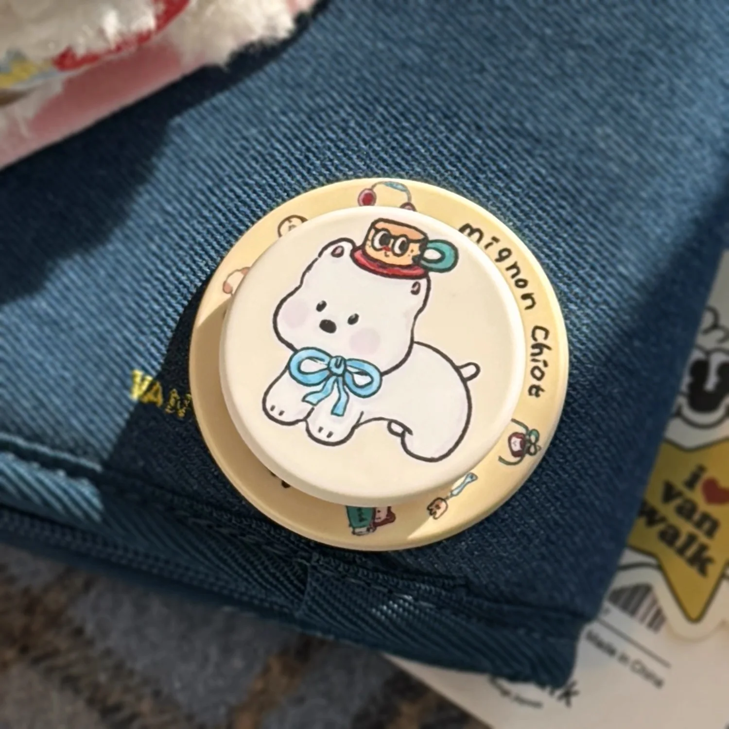 

Корейская милая магнитная подставка для Magsafe Grip Tok Griptok, кронштейн, держатель для телефона, поддержка IPhone, Samsung, Pad Smart Tok