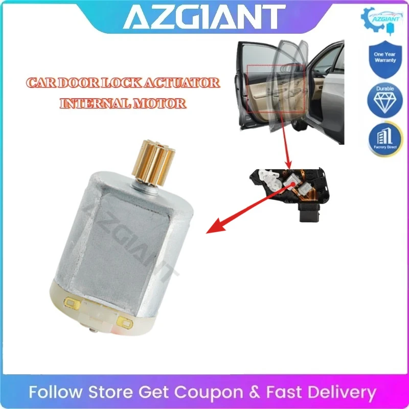 

AZGIANT FC-280 Car Central Control Motor for Door Lock Actuator For 2005-2011 VW FOX MK1 5Z1 5Z3 5Z4 Car Accessory