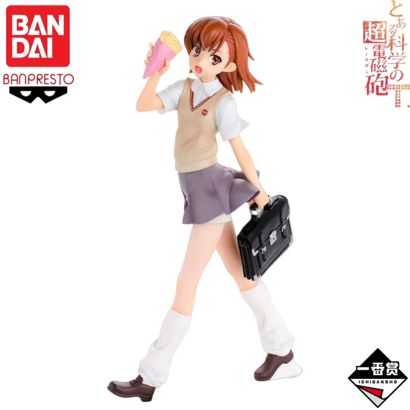 

Оригинальные персонажи аниме Bandai A Определенный научный рейлрант Мисака Микото Коллекционные украшения Модель гаража Игрушки Подарки