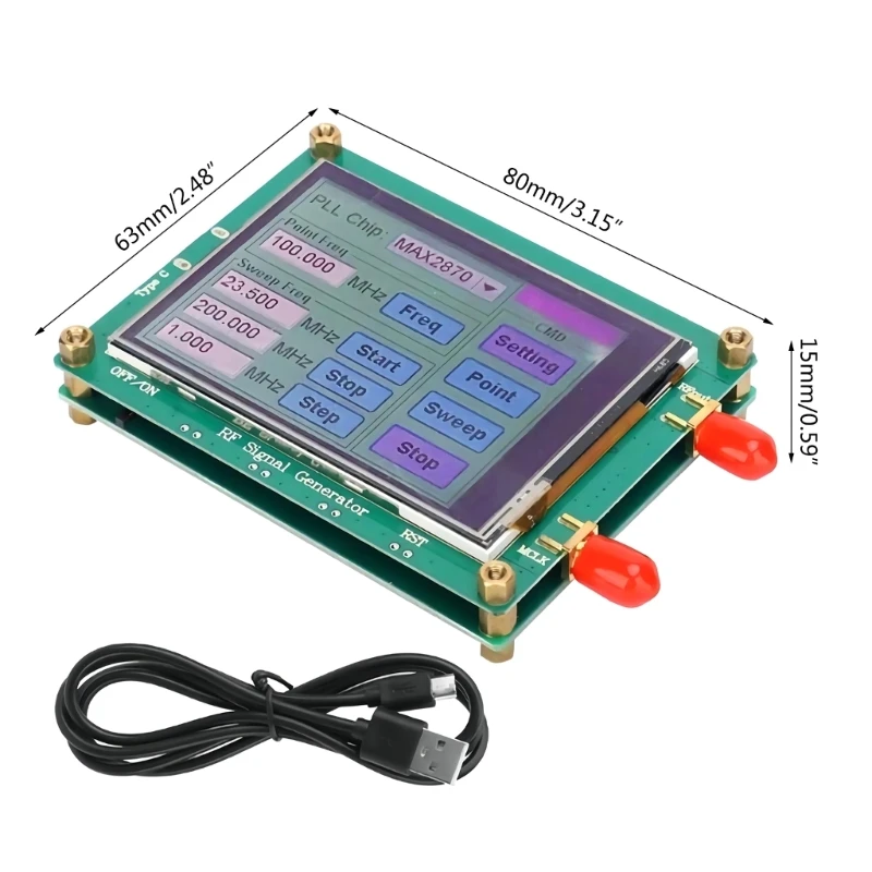 MAX2870 LCD-Display-Signalgenerator, hohe Stabilität für elektronische Produkte