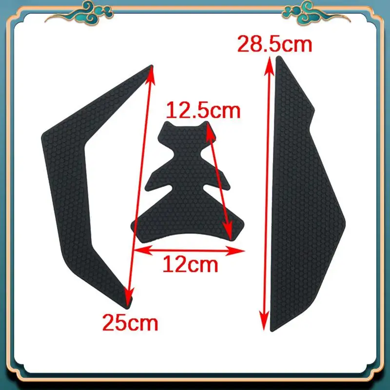 A54P-For SUZUKI KATANA 2021-2023 Motorcycle Tank Pad Anti Slip Fuel Oil Tank Side Knee Grip Decal Protector Accessories