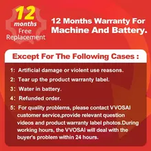 VVOSAI Cordless Drill 12V-20V #6