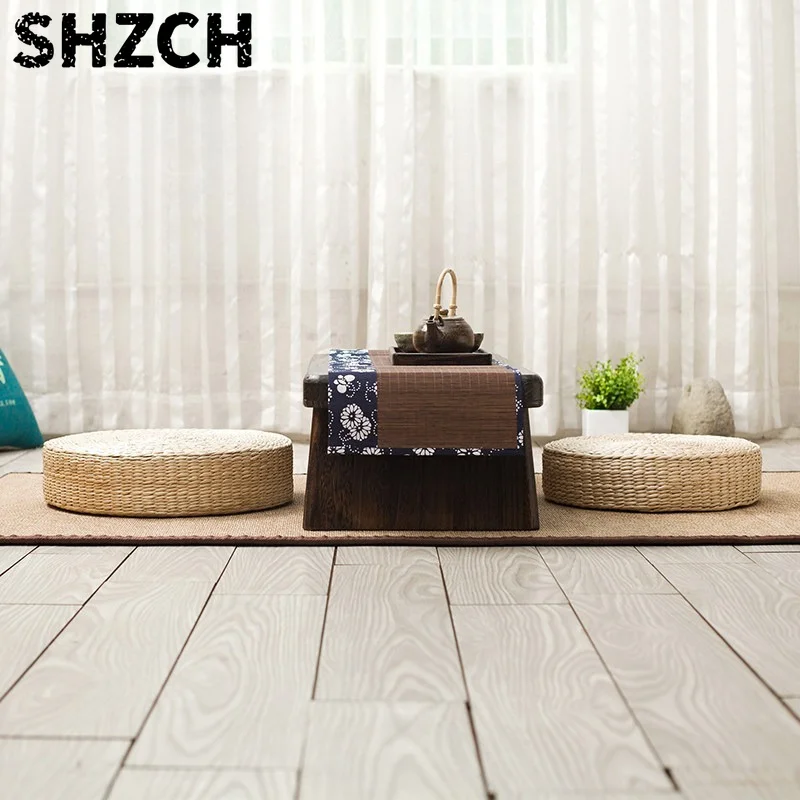 Japanese Japanese Tatami Straw Floor Cushion Home Tea Room & Bay Window Meditation Mat Zen Kneeling Prayer Cushion for Floor Sitting - Aliexpress Deal