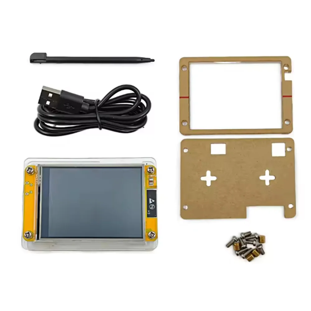 NerdMiner V2 ハッシュレート、スマート ディスプレイ、暗号ソロ、宝くじ、Nerd Miner、ビットコイン マイナー ESP32-2432S028R、49 k/S、2.8 インチ