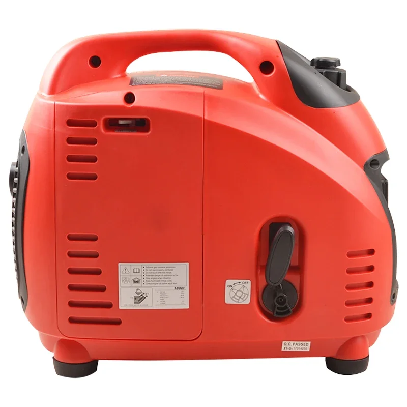 220V Gasoline Generator 1800W Small Silent Portable Digital Variable Frequency Generator Household