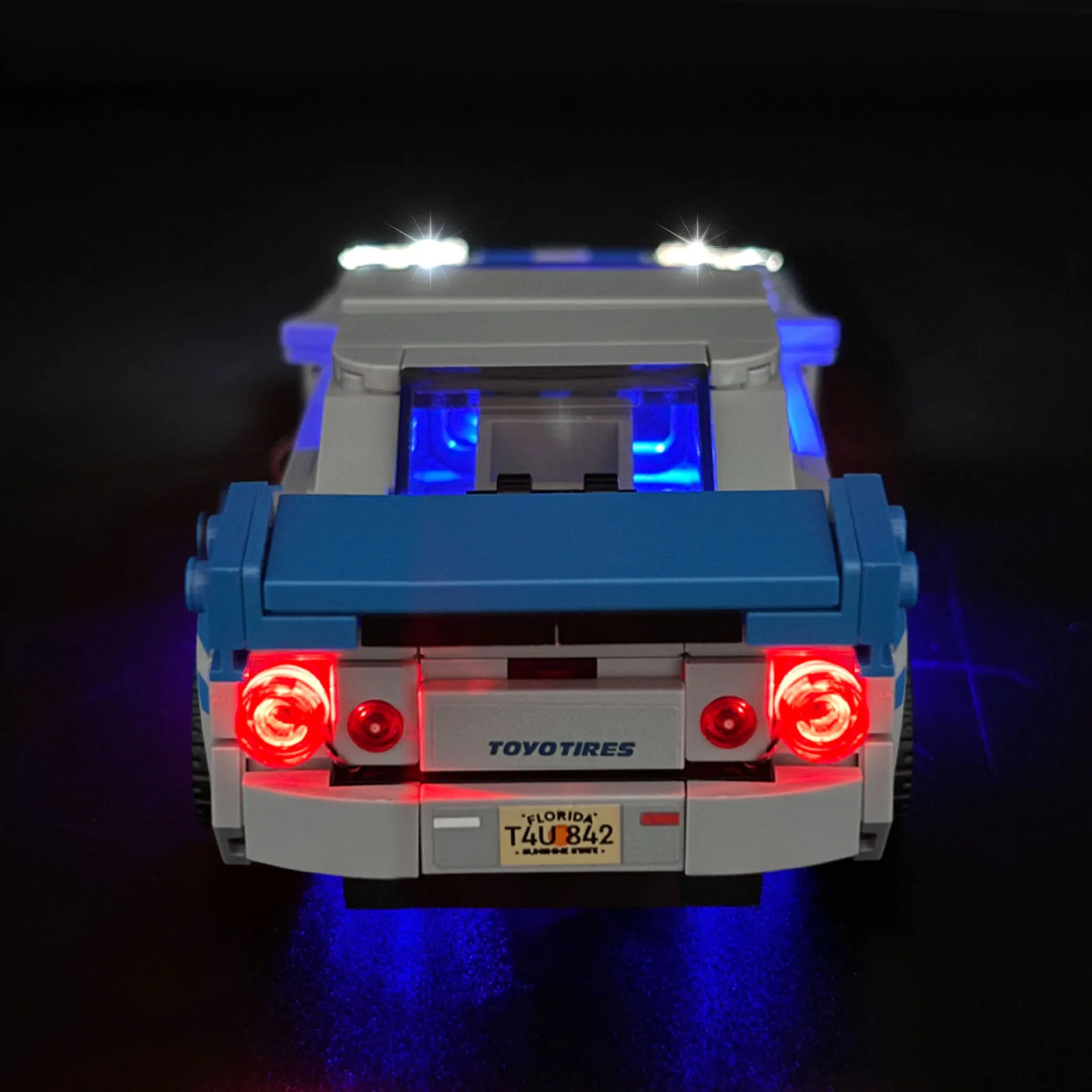 LYBMTWF LED Lighting Kit Compatible with Lego 76917 Speed Champions Fast & Furio Model (NOT Include The Model Bricks)