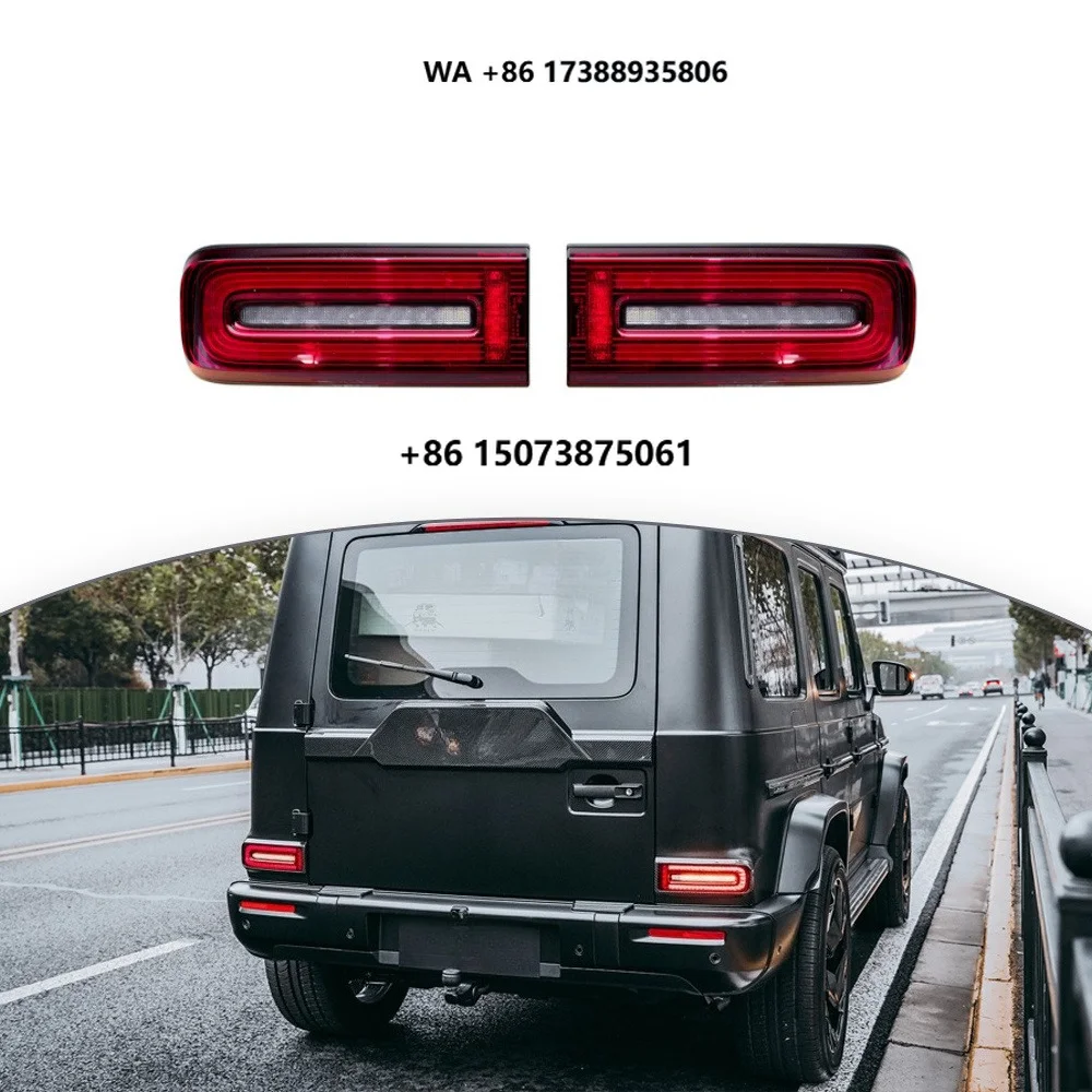 2019-2025y G Class G63 G350 G450D G500 New Taillights ABS Tail Lamp Original Rear Signal LED Lights Car Accessory