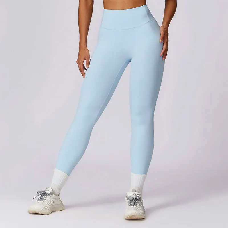 Legginsy do jogi damskie Fitness do biegania wąskie spodnie o wysoką talią Push Up legginsy sportowe siłownię sportowe szybkie suche bieganie