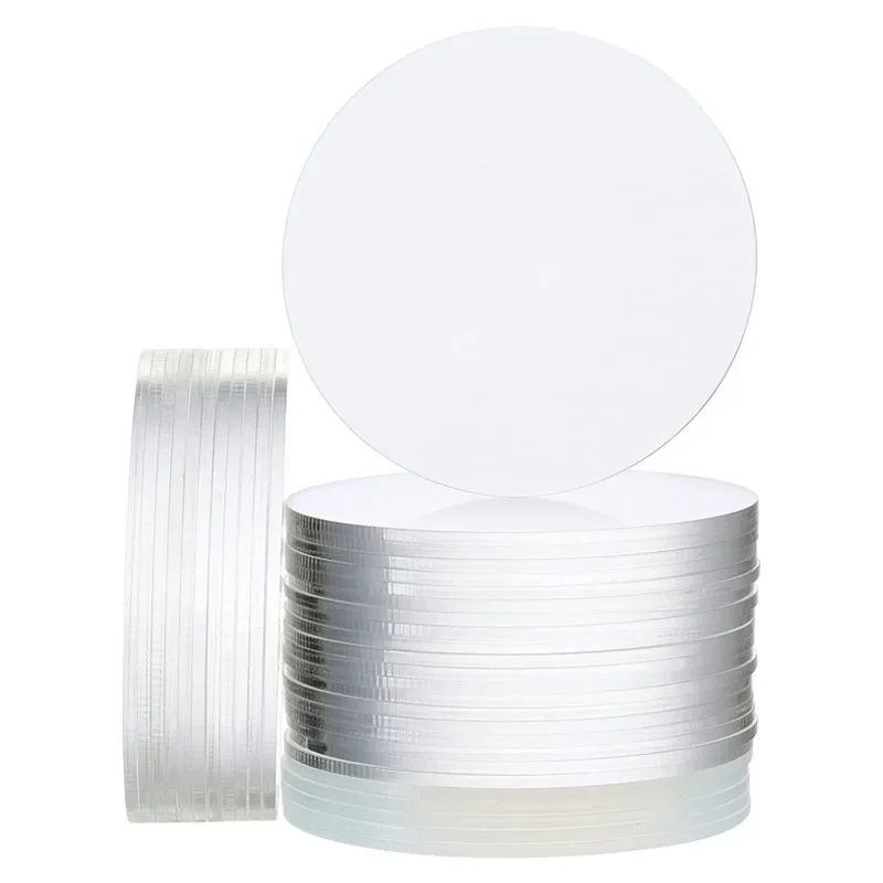 1Pcs Transparent Acrylic Plate Customized Plexiglass Disc Glass Partition Processing and Customization Thickness=2/3/4/5/6mm