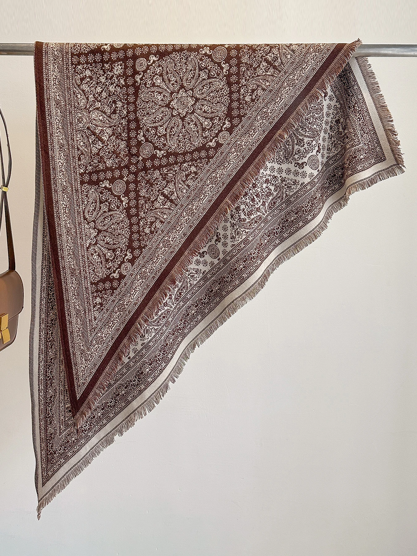 Frauen Paisley Print Kaschmir Schal Nachahmung Pashmina Schal Weiche Warme Winter Wrap Modische Weibliche Design Decke Bufanda – Detail 15