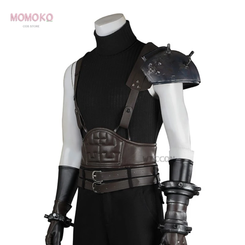 

FF VII Rebirth Final Fantasy Cloud Strife Cosplay Costume Wig Anime Game Cloud Cosplay Uniforms Shoes Halloween Carnival Outfit