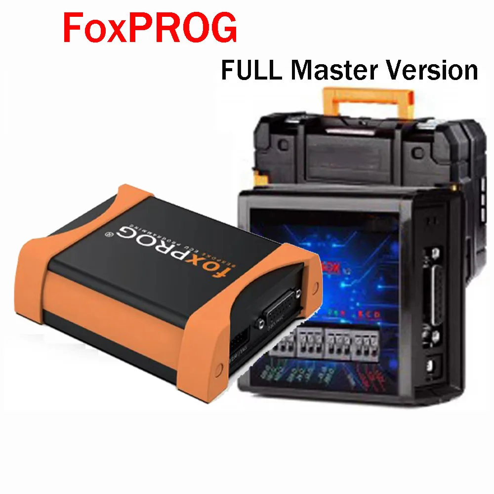 

FoxPROG ECU Repair TCU Clone and Chip Tuning Tool Full Master VR Reading Auto Checksum Online Support Multi-Operation Modes