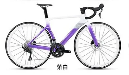 TWITTER 2025 second-generation T8 carbon fiber road bike 24-speed oil disc brake racing bike unisex