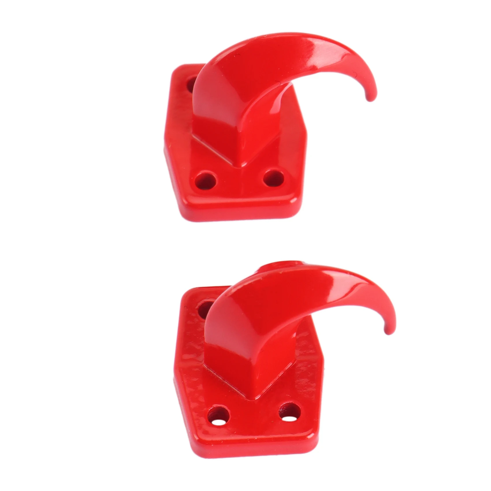 2Pcs Metal Trailer Tow Hook Eagle Mouth Hook for 1/10 RC Crawler Car Traxxas TRX4 TRX6 Axial SCX10 90046 AXI03007